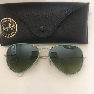 Ray-ban full color aviators